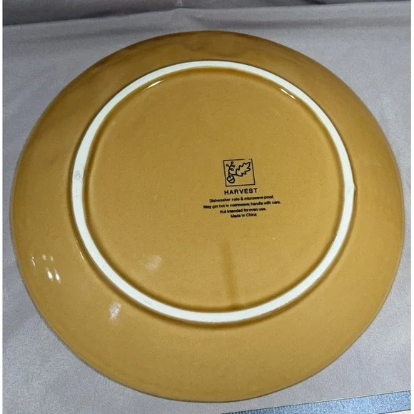 Autumn‎ Leaves Ceramic Set Of 4 Dinner Plates Holiday Autumn Leaf Festive - Picture 8 of 9